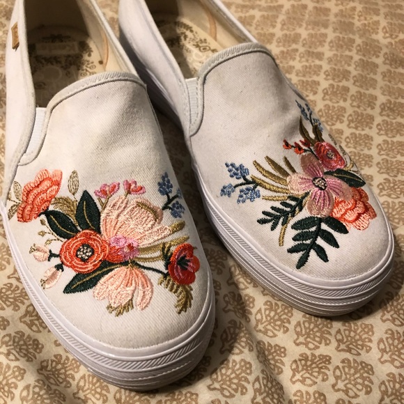 COPY - Rifle Paper Co. embroidered Keds - Picture 2 of 6